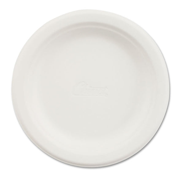 Chinet® Paper Dinnerware, Plate, 6" dia, White, 125/Pack (HUH21225PK)