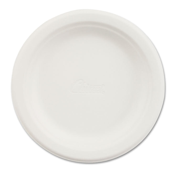 Chinet® Paper Dinnerware, Plate, 6" dia, White, 125/Pack (HUH21225PK) Pack of 125