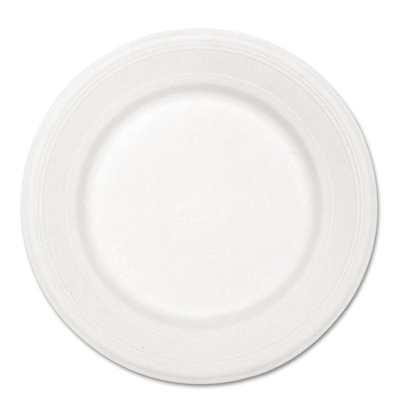 Chinet® Paper Dinnerware, Plate, 10.5" dia, White, 500/Carton (HUH21217)