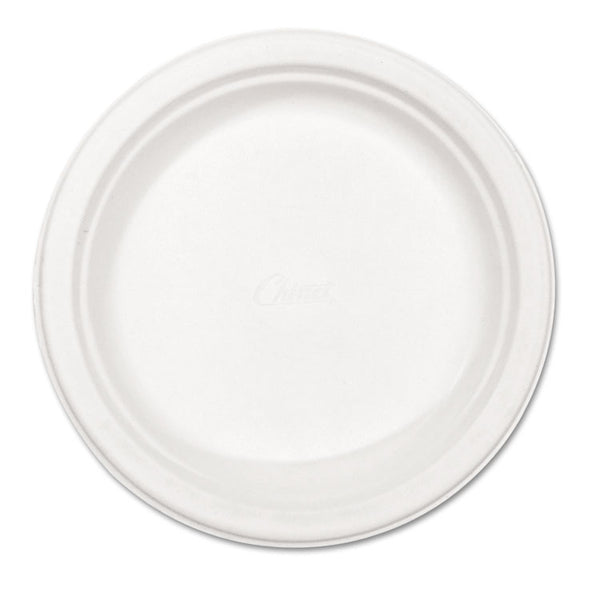 Chinet® Paper Dinnerware, Plate, 8.75" dia, White, 500/Carton (HUH21227)