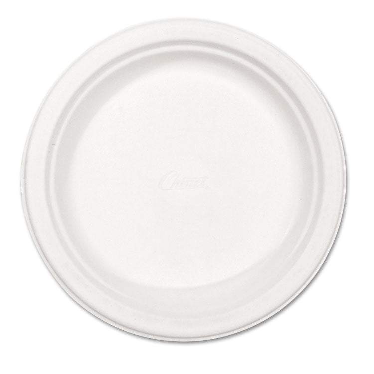 Chinet® Paper Dinnerware, Plate, 8.75" dia, White, 500/Carton (HUH21227) Case of 500