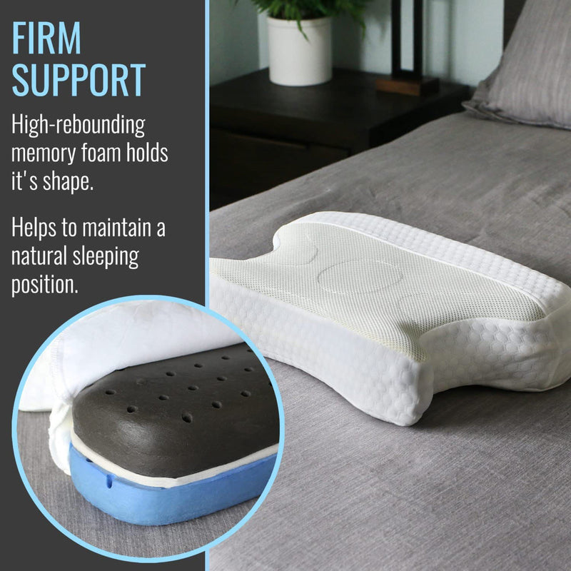 DMI® CPAP Bed Pillow 18 X 17 X 18 Inch (1229030_EA) 1/EA