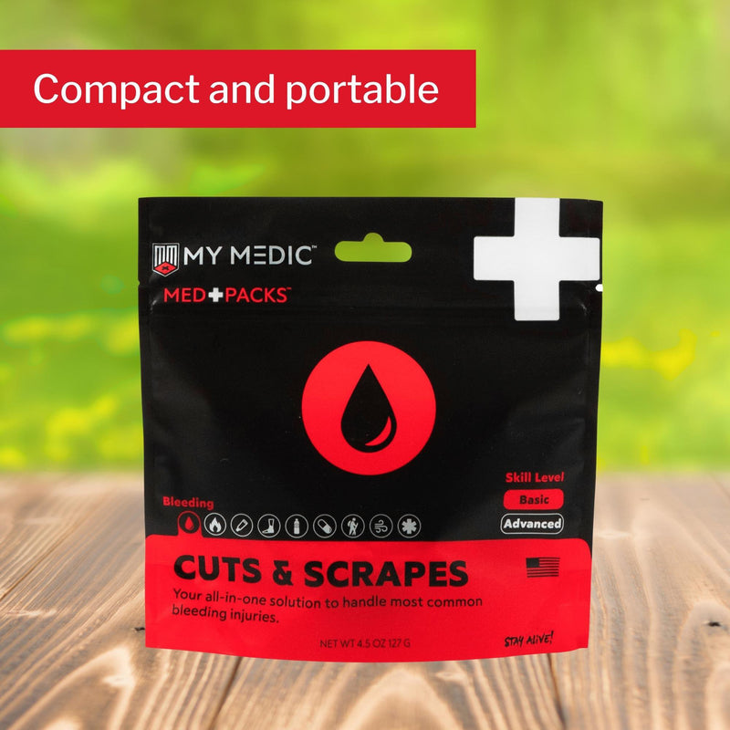My Medic™ MED PACKS Cuts and Scrapes First Aid Kit Pouch (1207803_EA) 1/EA