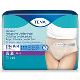 TENA® ProSkin™ Protective Female Adult Absorbent Underwear Pull On with Tear Away Seams Small / Medium Disposable Moderate Absorbency (1135407_CS) 80/CS