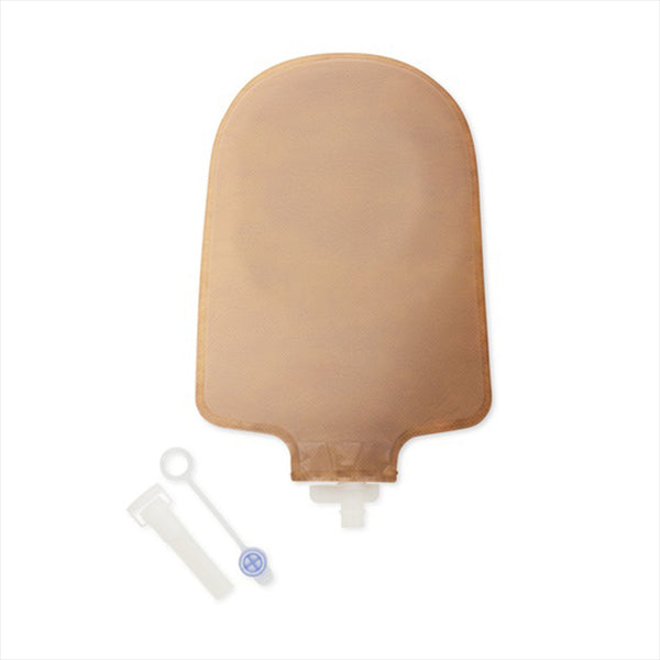 Premier™ Urostomy Pouch One-Piece System 9 Inch Length Convex, Pre-Cut 3/4 Inch Stoma Drainable (682756_BX) 5/BX