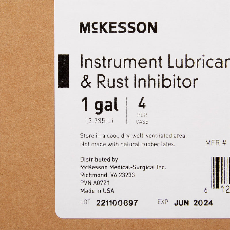 McKesson Instrument Lubricant Liquid 1 gal. Jug (1200269_EA) 1/EA