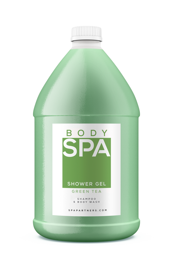 Spa Body Green Tea Shower Gel - 3 gallon case pack