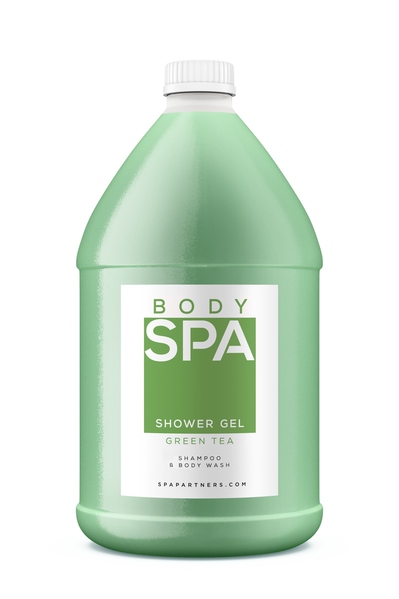 Spa Body Green Tea Shower Gel - 3 gallon case pack