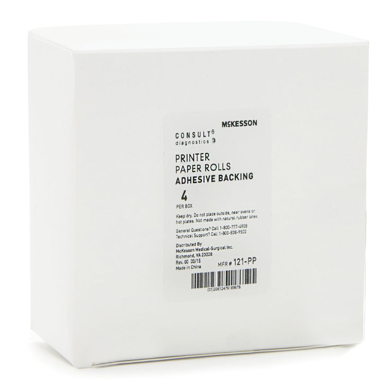 McKesson Consult™ Printer Paper Rolls McKesson 120 or McKesson Consult® U120 Ultra Urine Analyzer (804313_CS) 200/CS