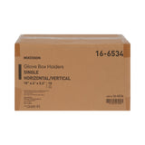 McKesson Glove Box Holder Horizontal or Vertical Mounted 1-Box Capacity Clear 4 X 5-1/2 X 10 Inch Plastic (464711_CS) 10/CS