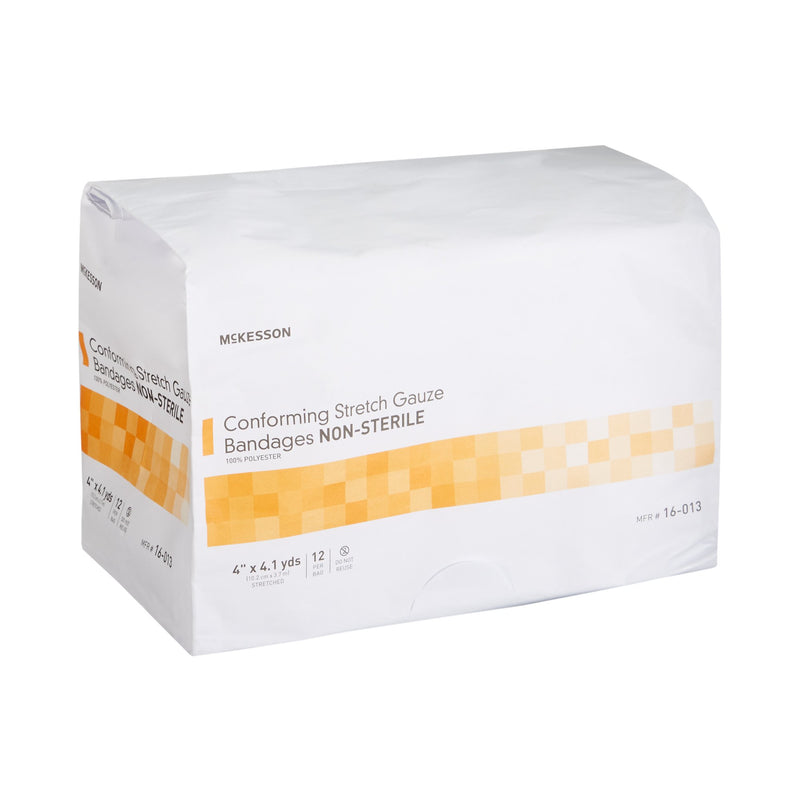 McKesson Conforming Bandage 4 Inch X 4-1/10 Yard NonSterile 12 per Pack (993034_BG) 12/BG