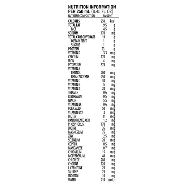 Peptamen® Intense VHP Tube Feeding Formula Unflavored Liquid 250 mL Carton (1006576_CS) 24/CS