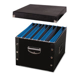 Snap-N-Store® File Box, Letter/Legal Files, 16.25" x 9.75" x 13.25", Black (IDESNS01536) Each