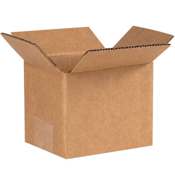 5 x 4 x 4" Corrugated Boxes, Bundle Of 25 Bundle Of 25