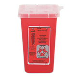 Impact® 1-Quart Sharps Container, Plastic, Red (IMP7350)