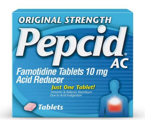 Pepcid® AC Antacid 10 mg Strength Tablet 30 per Box (916847_BX) 30/BX