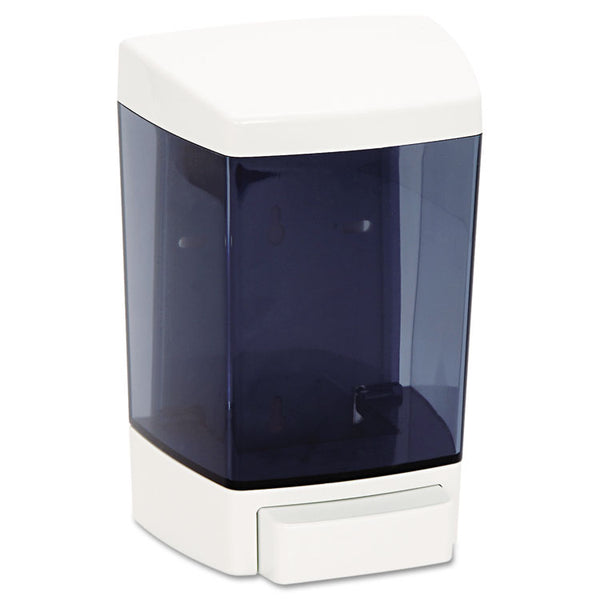Impact® Clearvu® ClearVu Plastic Soap Dispenser, 46 oz, 5.5 x 4.25 x 8.5, White (IMP9346)