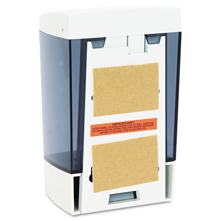 Impact® Clearvu® ClearVu Plastic Soap Dispenser, 46 oz, 5.5 x 4.25 x 8.5, White (IMP9346) Each