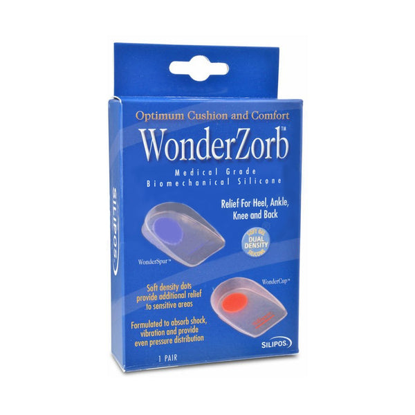WonderZorb® WonderSpur Heel Cup Heel Support Wonderzorb Female 10 to 12 / Male 9 to 11 Blue (307154_PR) 1/PR