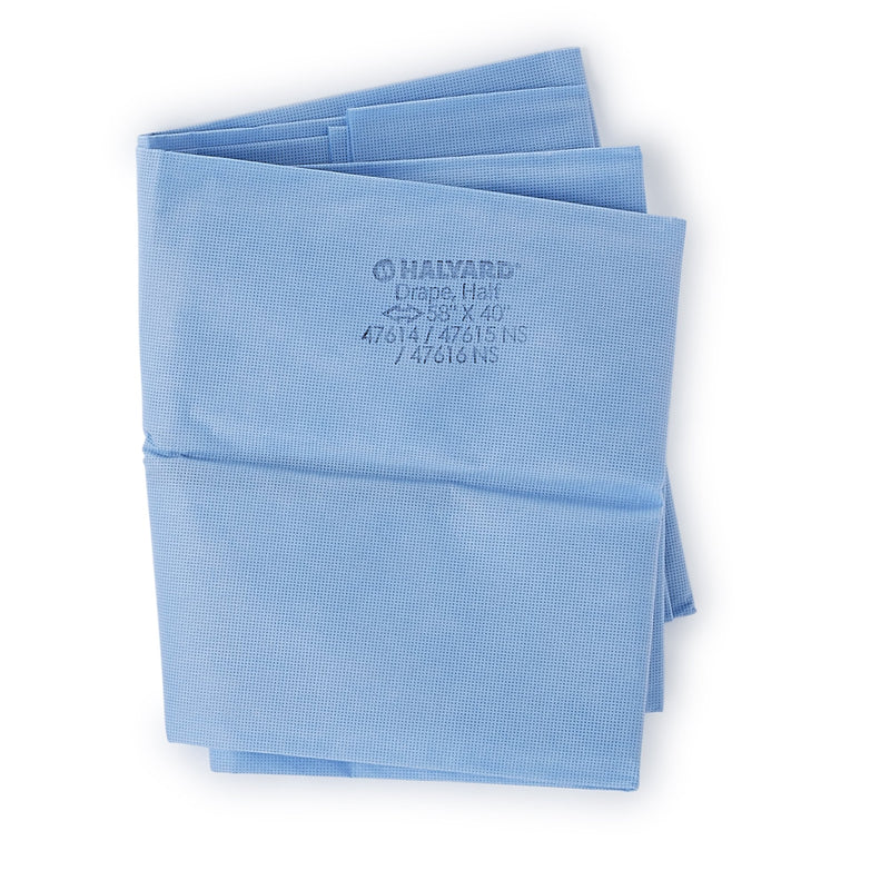 O&M Halyard Inc General Purpose Drape Half Drape 40 W X 58 L Inch Sterile (1152697_CS) 60/CS