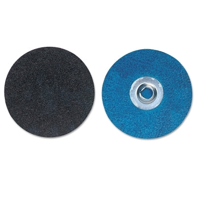 Norton Bluefire R884P Coated Cloth Disc, Zirconia Alumina, 3 in Dia., 36 Grit (547-66261138664) Box of 25
