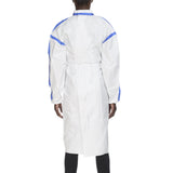 TrueCare Biomedix Chemotherapy Procedure Gown One Size Fits Most White Sterile ASTM F739-12 Disposable (1136418_CT) 50/CT