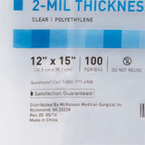 McKesson Reclosable Bag 12 X 15 Inch Polyethylene Clear Zipper Closure (854576_BX) 1/BX