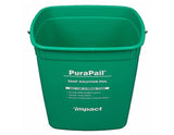 Impact® PuraPail™ 6 Quart Utility Bucket, Green (Cleaning), 12/Case (IMP550614C) Case of 12