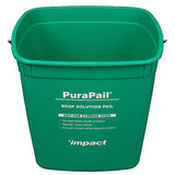 Impact® PuraPail™ 6 Quart Utility Bucket, Green (Cleaning), 12/Case (IMP550614C) Case of 12