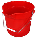 Impact® Deluxe Heavy-Duty 10 Quart Sanitizing Bucket, Red, 12/Case (IMP5510RS) Case of 12