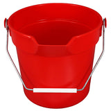 Impact® Deluxe Heavy-Duty 10 Quart Bucket, Red, 12/Case (IMP5510R) Case of 12