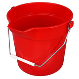 Impact® Deluxe Heavy-Duty 10 Quart Bucket, Red, 12/Case (IMP5510R) Case of 12