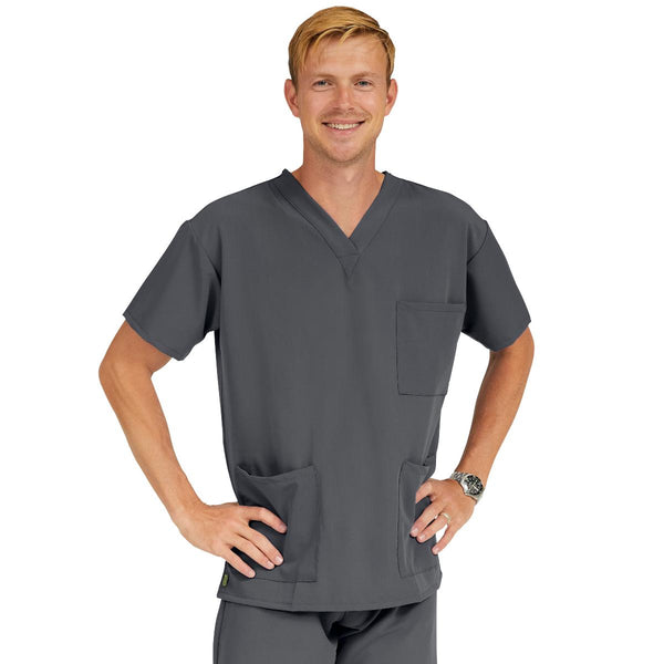 Madison AVE Unisex Stretch Scrub Tops with 3 Pockets, 1/EA (5515CHR4XL) Each