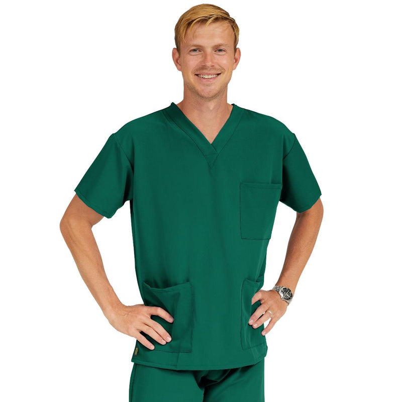 Madison AVE Unisex Stretch Scrub Tops with 3 Pockets, 1/EA (5515HTRS) Each