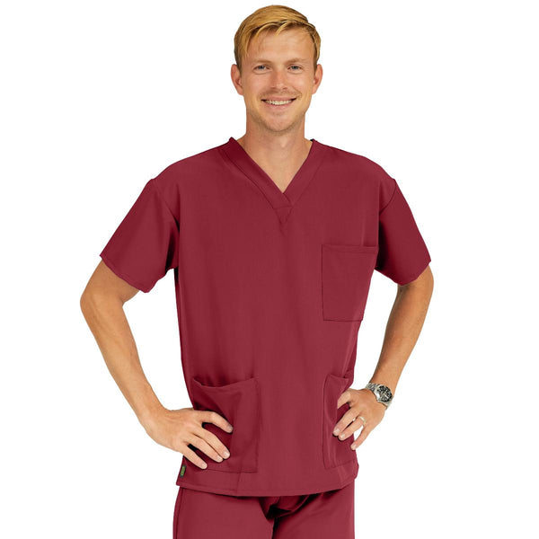 Madison AVE Unisex Stretch Scrub Tops with 3 Pockets, 1/EA (5515WNE4XL) Each