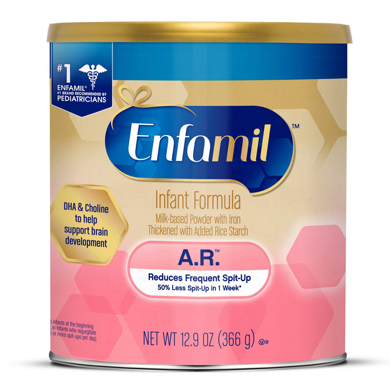 Enfamil® A.R.™ Infant Formula Unflavored 12.9 oz. Can Powder Added Rice Spit Up (510080_EA) 1/EA