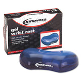 Innovera® Gel Mouse Wrist Rest, 4.75 x 3.12, Blue (IVR51432) Each