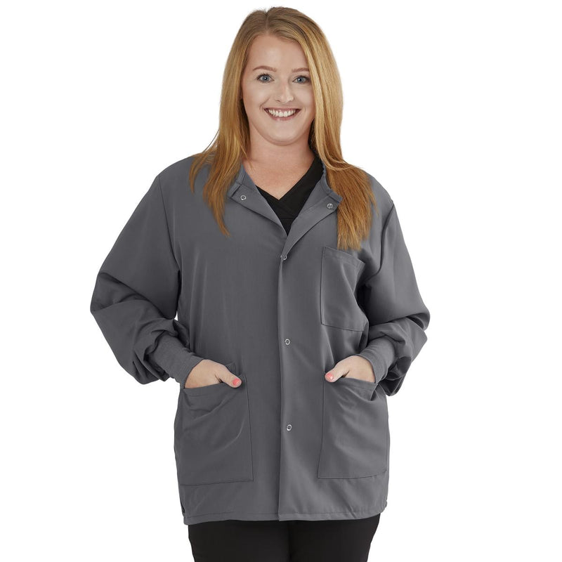 Lincoln AVE Unisex Stretch Scrub Jackets with 3 Pockets, 1/EA (5542CHRS) Each