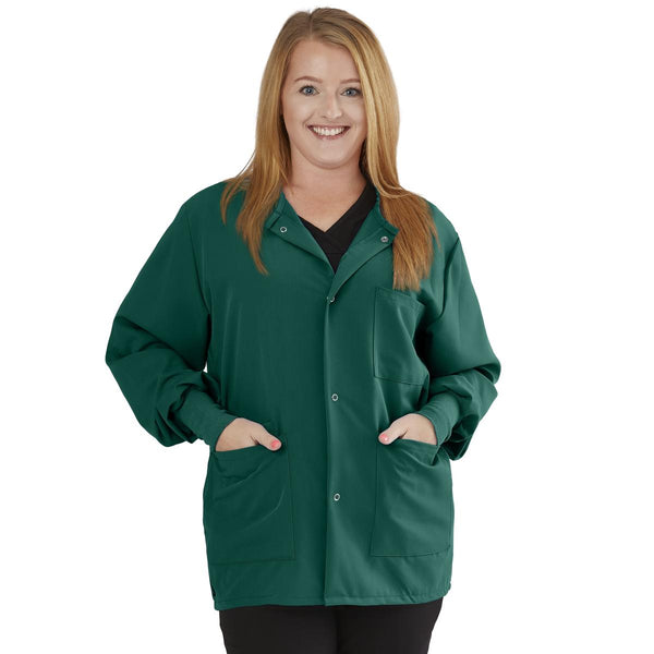 Lincoln AVE Unisex Stretch Scrub Jackets with 3 Pockets, 1/EA (5542HTRL) Each