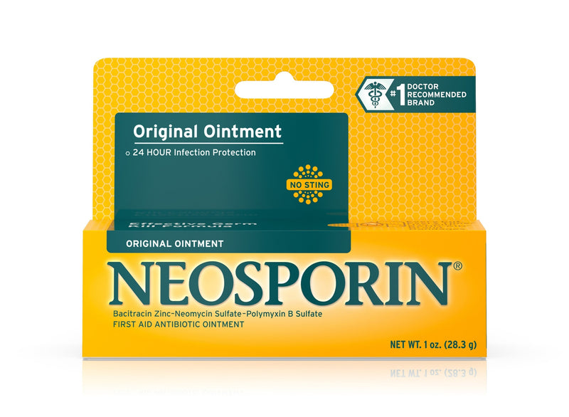 Neosporin® First Aid Antibiotic Bacitracin / Neomycin / Polymyxin B Ointment 1 oz. Tube (762698_EA) 1/EA