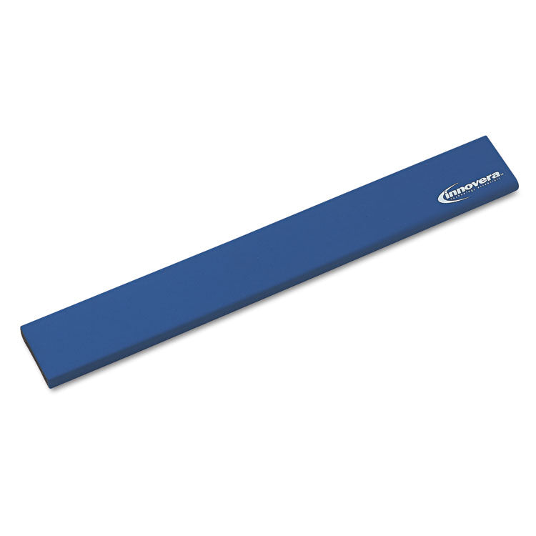 Innovera® Keyboard Wrist Rest, 19.25 x 2.5, Blue (IVR52457) Each