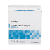 McKesson Nonwoven Sponge 4 X 4 Inch 4-Ply Sterile 2 per Pack (446033_CS) 600/CS