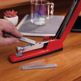 Swingline® 747 Business Full Strip Desk Stapler, 30-Sheet Capacity, Rio Red (SWI74736) Each