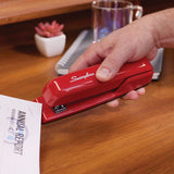 Swingline® 747 Business Full Strip Desk Stapler, 30-Sheet Capacity, Rio Red (SWI74736) Each