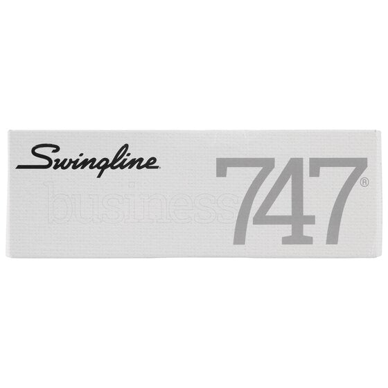 Swingline® 747 Business Full Strip Desk Stapler, 30-Sheet Capacity, Rio Red (SWI74736) Each