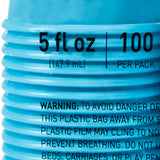 McKesson Drinking Cup 5 oz. Blue Polypropylene Disposable (1127768_CS) 2500/CS