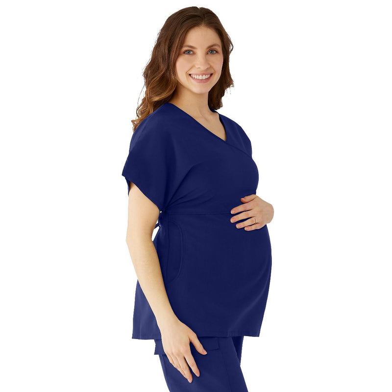 Charlotte AVE Women's Maternity Scrub Tops, 1/EA (5568NVYL) Each