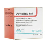 DermaView™ Transparent Film Dressing 4 Inch X 11 Yard 2 Tab Delivery Roll Sterile (946686_EA) 1/EA
