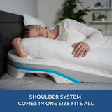 MedCline® Shoulder Positioner System 22 W X 50 L X 6 H Inch Foam / Gel Freestanding (1217715_EA) 1/EA