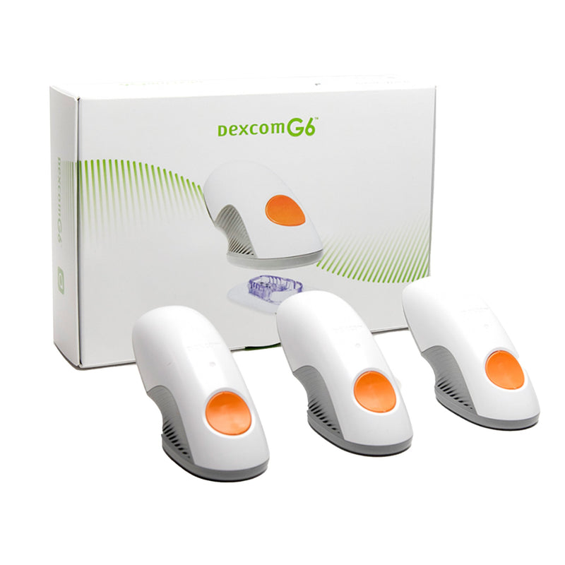 Dexcom® G6 Glucose Sensor For use with Blood Glucose Meter (1117303_PK ...